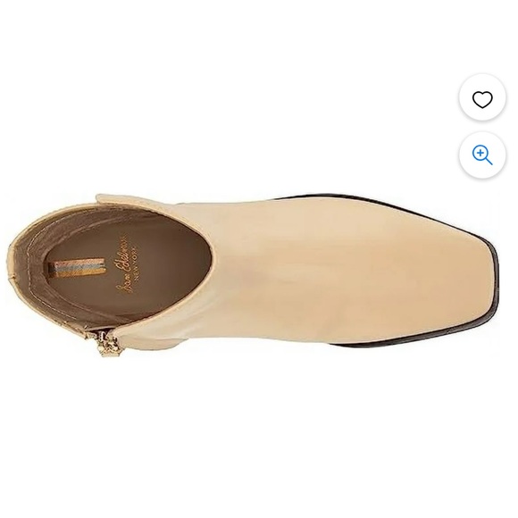 Sam Edelman Thatcher Eggshell Side Zipper Square Toe
Low Block Heel Boots size 6 - Picture 6 of 16